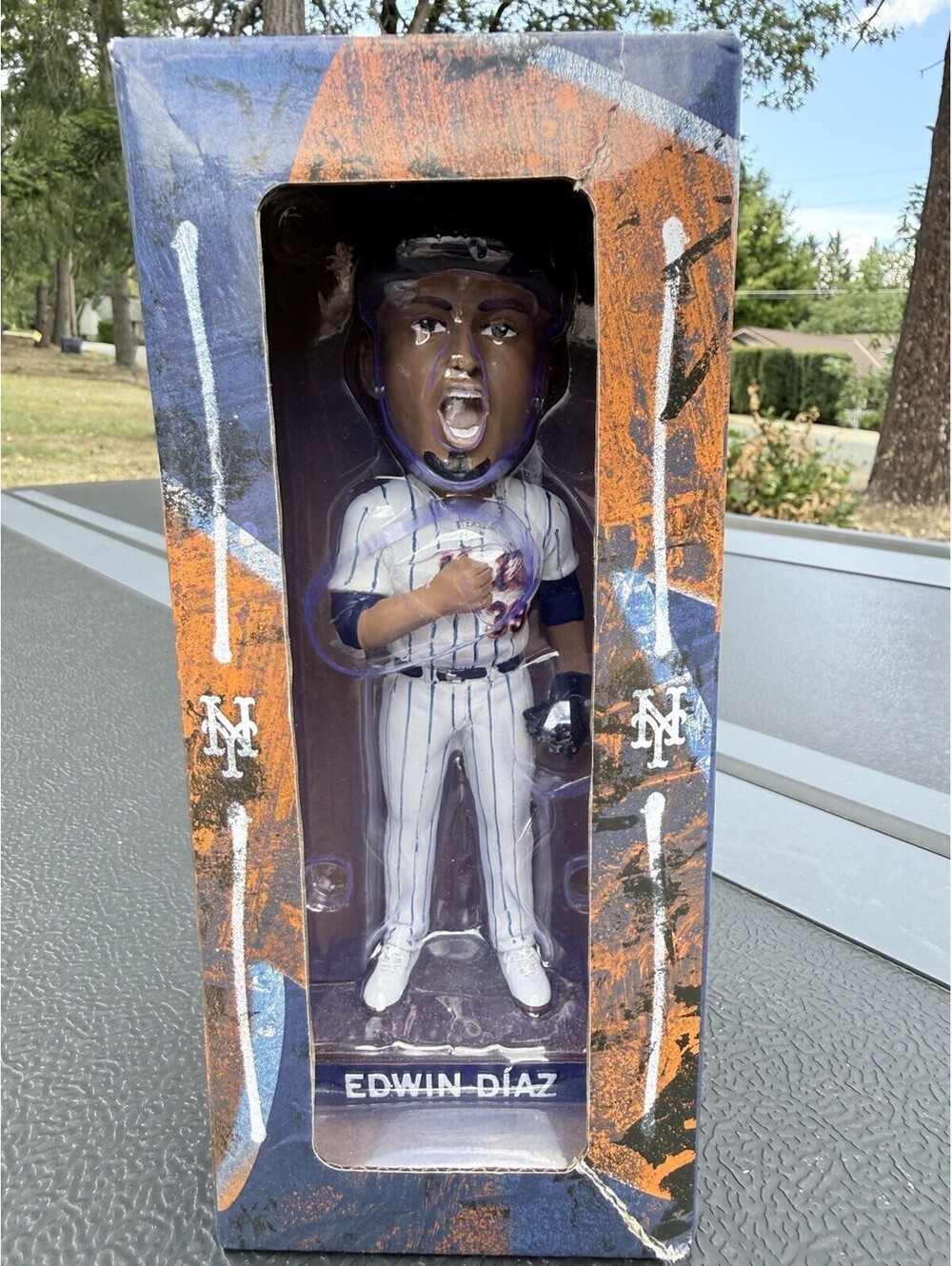 2025 New York Mets Edwin Diaz SGA Bobble head 5/10/25